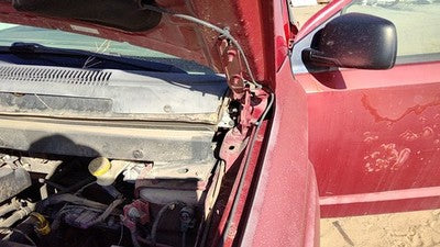 2009-2020 Dodge Journey Driver Left Hood Hinge Assembly Oem Inferno Red Prh