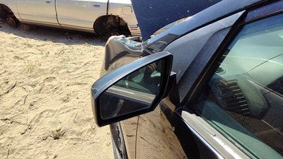 2007-2012 Nissan Sentra Driver Left Side Mirror Door Mounted Oem Black Kh3