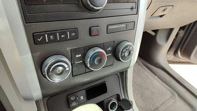 09-12 Traverse Front Temperature Control Module In Dash Heater Ac Head Unit