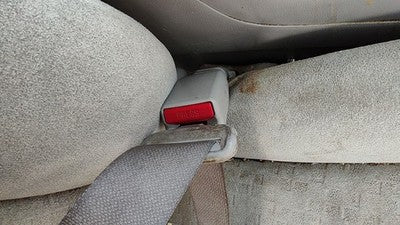 2006-2007 Hyundai Sonata Passenger Right Front Seat Belt Buckle Receiver Gray