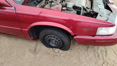 1992-2002 Cadillac Eldorado Passenger Right Front Fender Oem Crimson Red 86U
