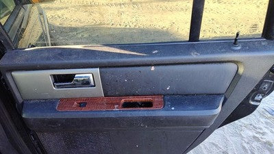07-14 Expedition Passenger Right Rear Door Trim Panel With Switches Back 1W