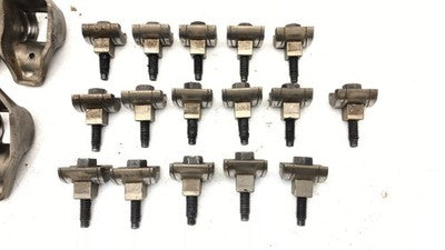 1996 Ford F350 7.5l Set Of Rocker Arms Push Rods Head Bolts Oem