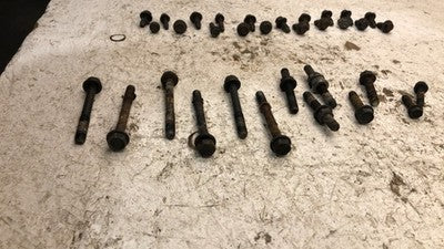 1993 Buick Park Ave Timing Cover And Oil Pan Bolts Hardware 3.8L Supercharged