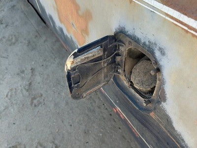 1981 Dodge D150 Fuel Tank Door With Hinge Gas Lid Oem Filler