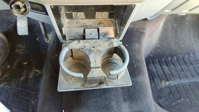 14-16 F250 Slide Out Dash Mounted Cup Holder Assembly Gray 3S 6.7L Powerstroke