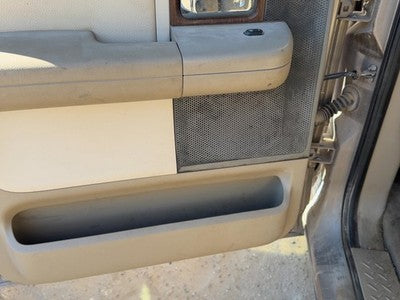 2004-2008 Ford F150 Driver Left Rear Door Trim Panel With Switches Back Tan Hw