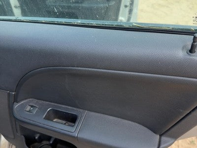 05-07 Fivehundred Passenger Rear Door Trim Panel With Switches Back Black Hw
