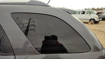 05-09 Equinox Driver Left Rear Quarter Glass Back Side Window