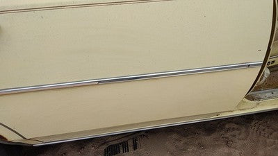 80 Cadillac Deville Passenger Right Rear Moulding From Door Oem Back Trim Strip