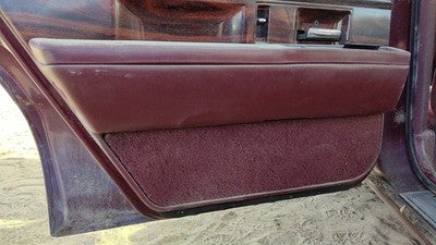 1998 Buick Lesabre Driver Left Rear Door Trim Panel With Switches Back Red