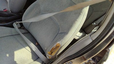 1997 Saturn Sl1 Driver Left Front Seat Belt Retractor Oem Shoulder Gray