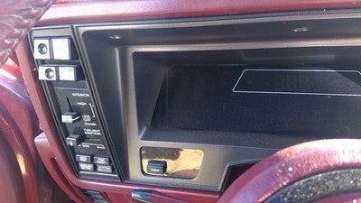1986-1989 Olds Toronado Trofeo Trim Bezel Around Spedometer Dash Surround Panel
