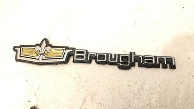 1986 Chevy Caprice Brougham Emblem Pair Sail Panel Badges Oem Set