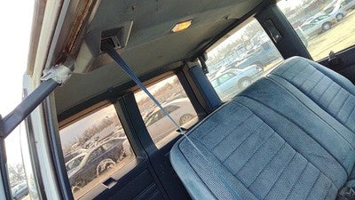 1993 Gmc Safari Passenger Right Rear Seat Belt Retractor Oem Shoulder Blue
