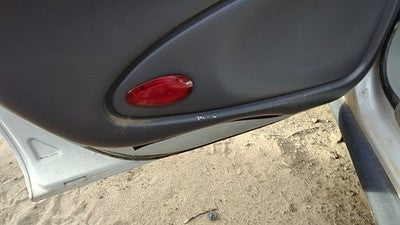 1997 Ford Taurus Driver Left Rear Door Trim Panel With Switches Back Gray