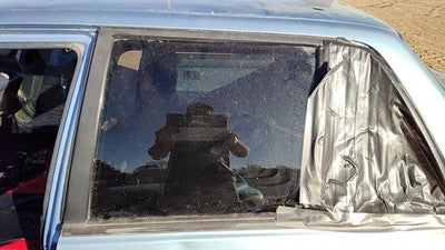 1988-1991 Honda Civic Driver Left Rear Side Window Door Glass Oem Back Sedan