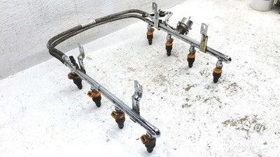 1985-2003 Ford F150 Complete Fuel Rail With Injectors Set Loaded Oem 4.6L