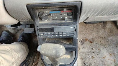 1994-1996 Ford Aspire Trim Bezel Around Radio Surround Dash Panel Oem