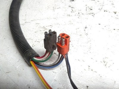 1985 Jeep Grand Wagoneer Passenger Right Window Switch Control with Wiring OEM
