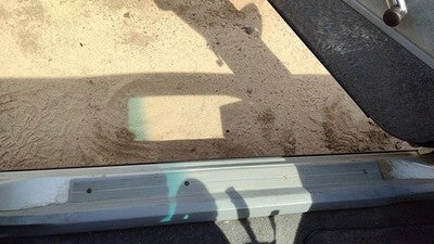 1990 Olds 88 Passenger Right Lower Kick Trim Panel Oem Gray