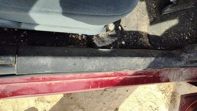 2006 Mitsubishi Galant Passenger Right Lower Sill Step Moulding Trim Panel Gray