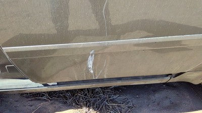 2002-2004 Audi A6 Driver Left Rear Moulding From Door Oem Back Trim Strip Gold