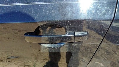 2007-2012 Nissan Sentra Driver Left Rear Outside Door Handle Oem Back Black Kh3