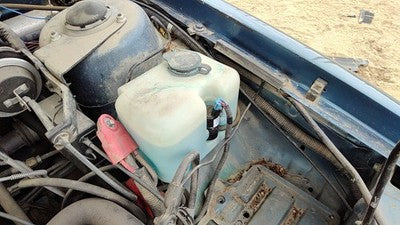 1989 Olds Cutlass Calais Windshield Washer Fluid Reservoir With Pump Wiper Tank