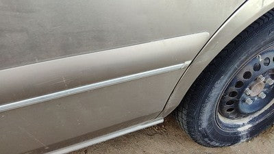 97-02 Buick Century Driver Left Rear Moulding From Door Back Trim Strip Silver
