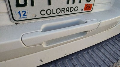 2004-2007 Ford Freestar Rear Hatch Handle Oem Lift Gate Button Lever Wt White