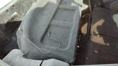 2004 Mitsubishi Eclipse Rear Cargo Cover Oem Roll Out Shield Trunk
