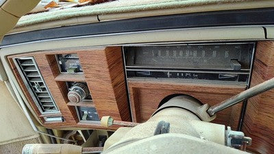 1980-1984 Cadillac Deville Trim Bezel Around Speedometer Oem Dash Surround Panel