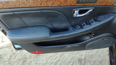 01-05 Hyundai Xg350 Driver Left Front Door Trim Panel With Master Switch Black