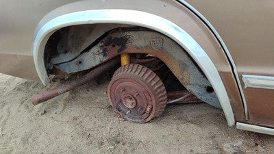 1981 Chevy Malibu Passenger Right Rear Wheel Flare Moulding Oem Back