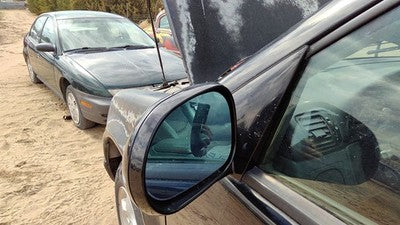 1998-1999 Mercedes Ml320 Driver Left Power Side Mirror Door Mounted Oem