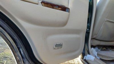 00 Honda Passport Driver Left Rear Door Trim Panel With Switches Back Bge Beige