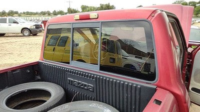 1998-2001 Mazda B2500 Back Glass Rear Sliding Window Assembly Oem 1F8563931