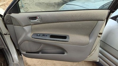 05-06 Toyota Camry Passenger Right Front Door Trim Panel With Switches 95 Stone