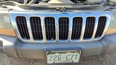 1999-2003 Jeep Grand Cherokee Front Grille Assembly Oem 55155921Ab