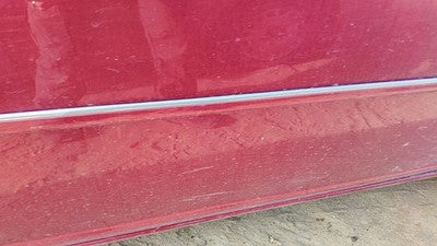 06-07 Lucerne Passenger Right Front Moulding From Door Trim Strip Crimson 86U