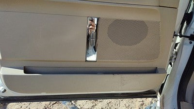 07-10 Lincoln Navigator Driver Left Front Door Trim Panel With Master Switch Tan