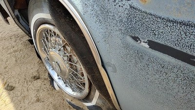 1984 Deville Sedan Lh Driver Left Front Wheel Chrome Moulding Oem Fender