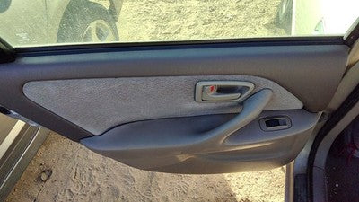 1997-1999 Toyota Camry Driver Left Rear Door Trim Panel With Switches Back Tan