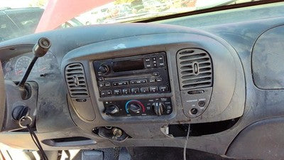 97-04 Ford F150 Trim Bezel Around Radio Speedometer Surround Dash Panel Oem Gray