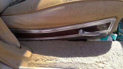 1985 Olds 88 Passenger Right Side Seat Trim Panel Oem Woodgrain