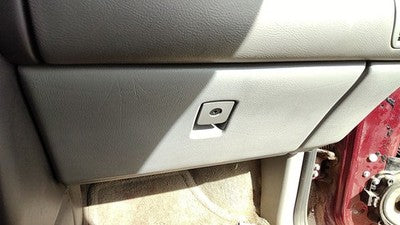 2001-2003 Chevy Venture Glove Box Assembly Complete Door With Latch Oem Gray 14D