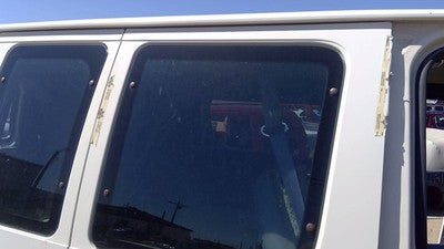 1992-2014 Ford Van E150 Passenger Right Rear Side Window Door Glass Back Forward