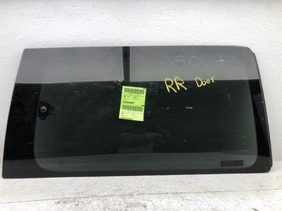 97-00 Transsport Passenger Right Rear Side Window Sliding Door Glass Back