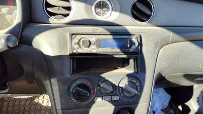 2003-2004 Mitsubishi Outlander Trim Bezel Around Radio Surround Dash Panel Black